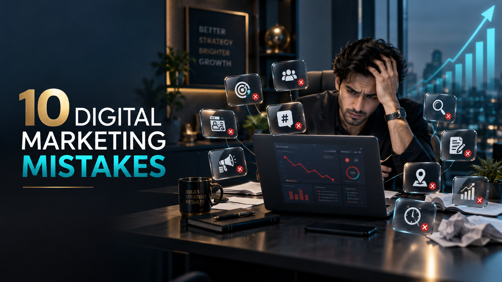 10 Digital Marketing Mistakes Businesses Make